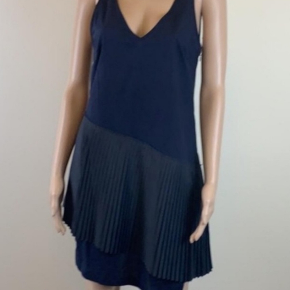 10 Crosby Derek Lamb pleated skirt dress